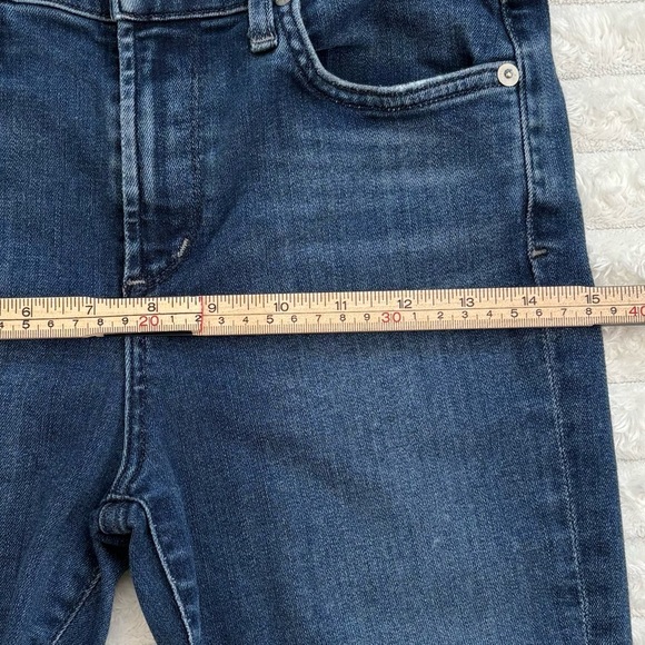 AGOLDE Jeans Sophie High Rise Cropped Raw Hem Skinny Size 26 - Picture 9 of 12
